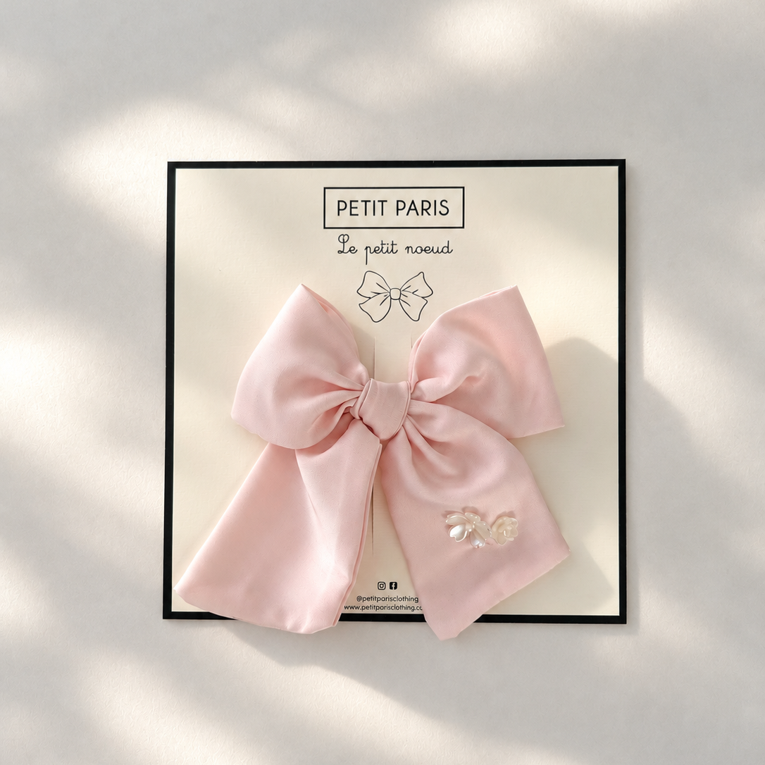 Noeud en satin Flora