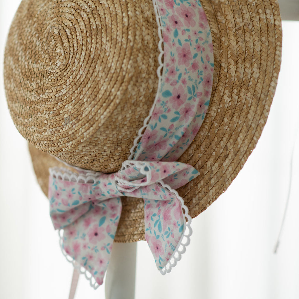 Straw boat hat