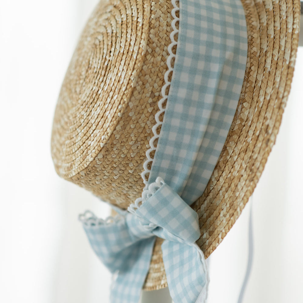 Straw boat hat